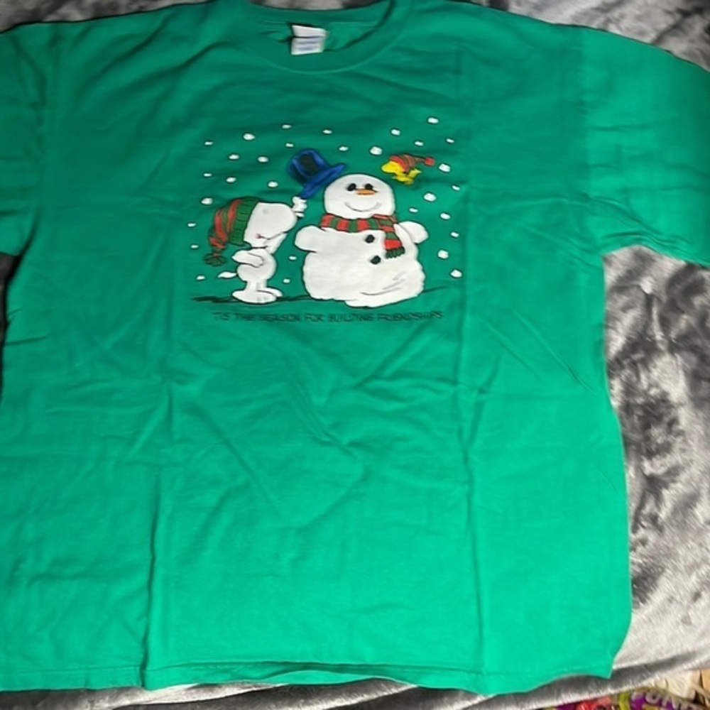 Snoopy Christmas Large Tee Shirt